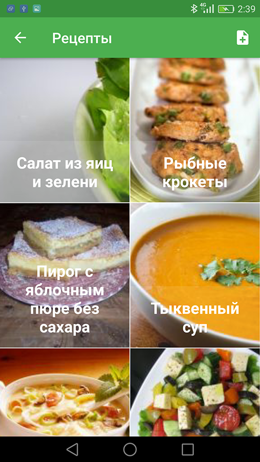 Гликемический индекс Рецепты